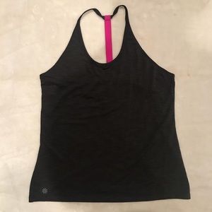 Athletes Yoga Tank Pink Stripe